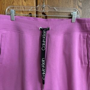 Calvin Klein Pink Track Pants